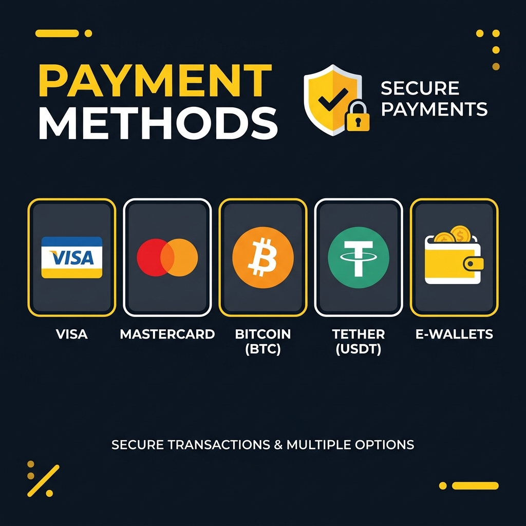 Parimatch accepted payment methods — Visa, Mastercard, Bitcoin BTC, Tether USDT and e-wallets with secure payment shield